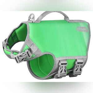 NEW/SEALED VIVAGLORY Neoprene Dog Life Jacket with Handle - Large